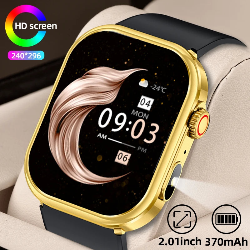 Smartwatch LIGE 2.01” – Tecnologia, Saúde e Conectividade
