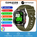 Smartwatch Militar GUHUAVMI com LED