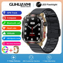 Smartwatch Militar GUHUAVMI com LED