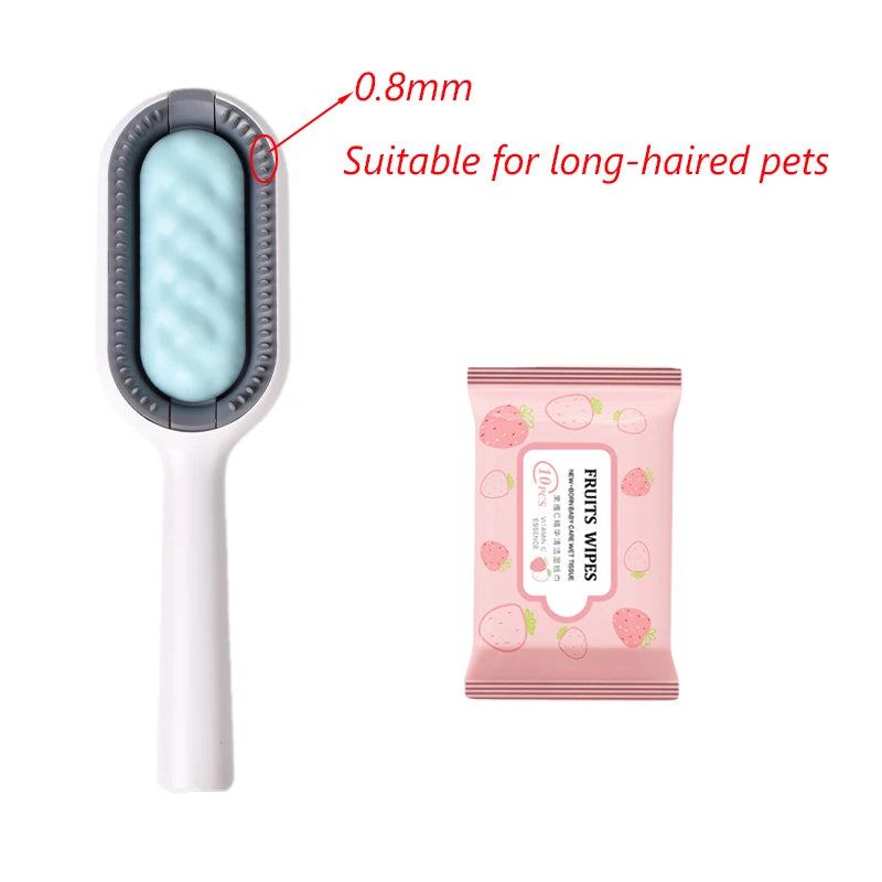 Escova Removedora de Pelos para Cães e Gatos – XLeiPet