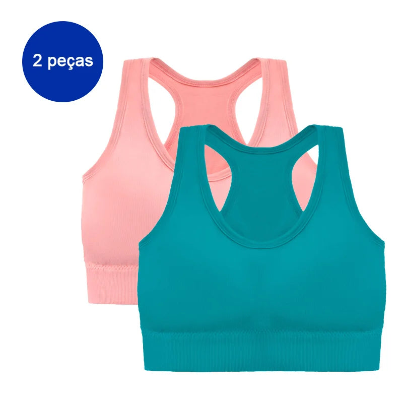 Top Sutiã Feminino Compre 1 Leve 2 Peças Sem Costura