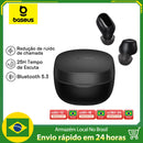 🎧 Fone de Ouvido Baseus Encok WM01 Bluetooth 5.3 – Som Premium, Toque Inteligente e até 25h de Bateria