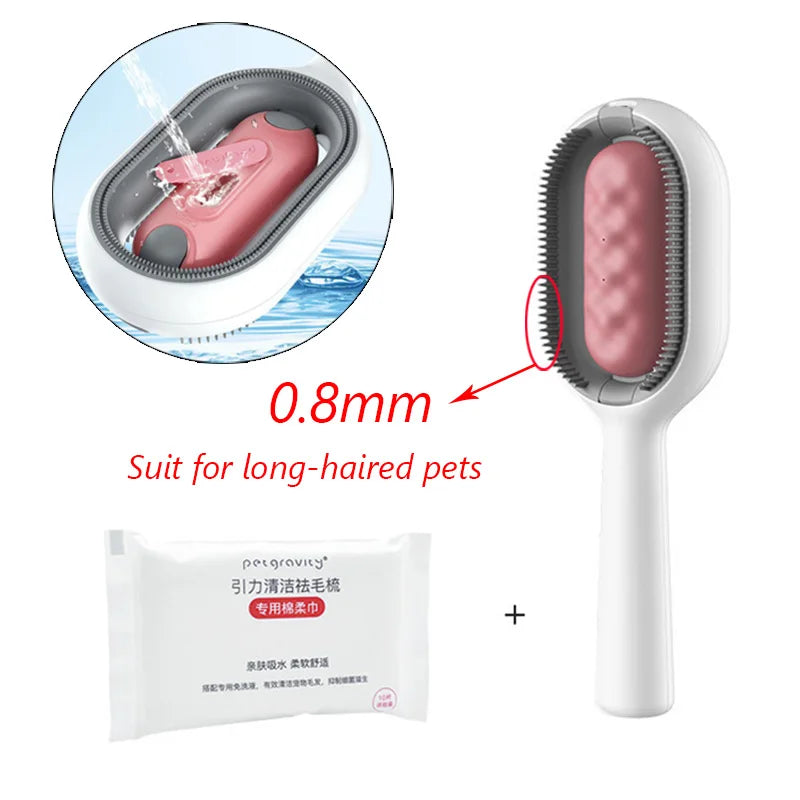 Escova Removedora de Pelos para Cães e Gatos – XLeiPet