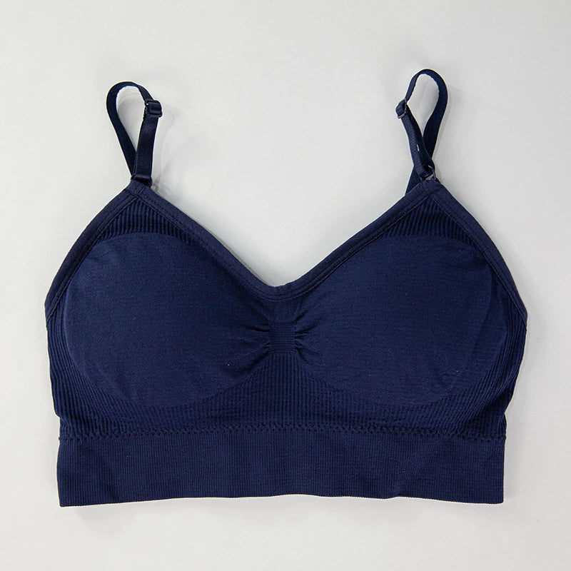 Top Esportivo Feminino Sem Costura - Qualidade PREMIUM