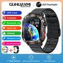 Smartwatch Militar GUHUAVMI com LED