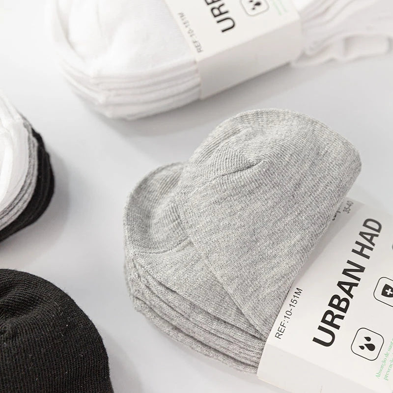 Kit 6 Pares Meias Unissex Antibacterianas e Antiodor – Algodão & Poliéster