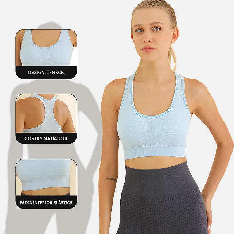 Top Sutiã Feminino Compre 1 Leve 2 Peças Sem Costura