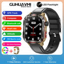 Smartwatch Militar GUHUAVMI com LED