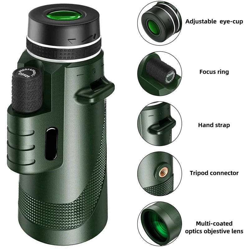 Monóculo Ultra Zoom Titanium 5000 Metros