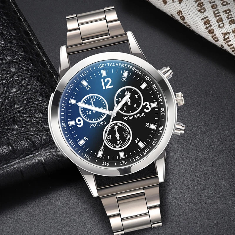 Relógio Masculino Casual + Pulseira