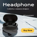 Fones de Ouvido Bluetooth Briame TWS