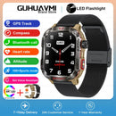 Smartwatch Militar GUHUAVMI com LED