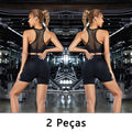 Kit 2 Shorts Femininos Sem Costura – Fitness, Yoga e Academia | Conforto, Elasticidade e Modelagem Perfeita