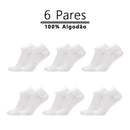 Kit 6 Pares Meias Unissex Antibacterianas e Antiodor – Algodão & Poliéster