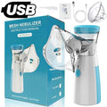 Nebulizador Portátil Inalador Ultrassônico Adulto e Infantil – USB/Bateria