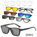 Óculos de Sol Unissex Polarizado – 5 Lentes Intercambiáveis UV400