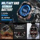 Smartwatch Militar GUHUAVMI com LED