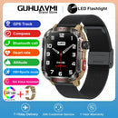 Smartwatch Militar GUHUAVMI com LED