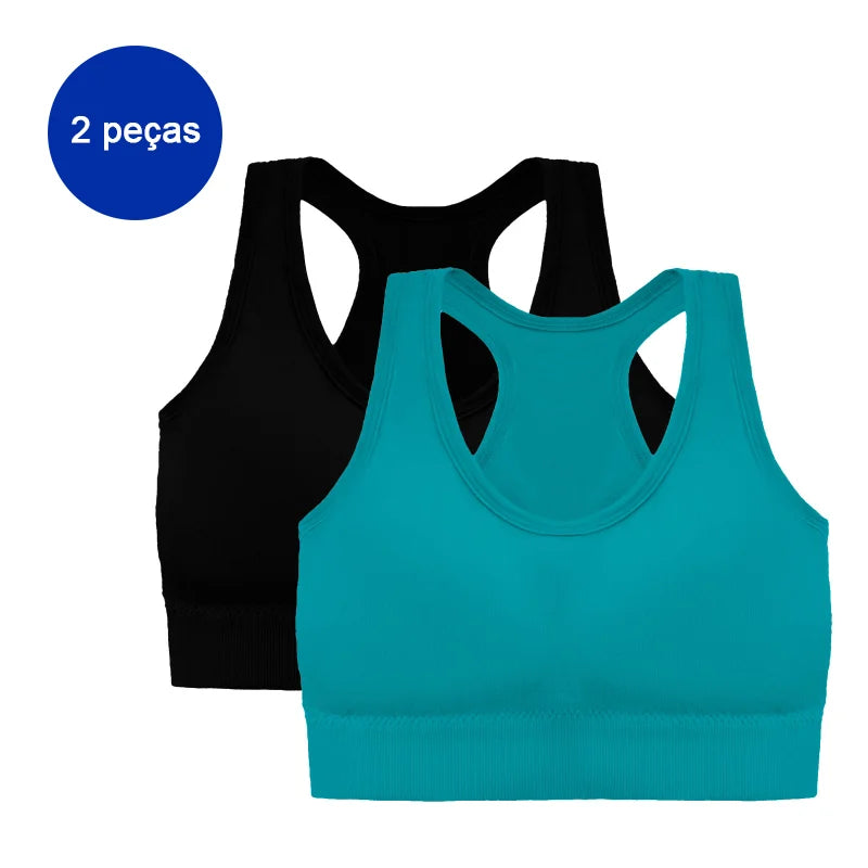 Top Sutiã Feminino Compre 1 Leve 2 Peças Sem Costura