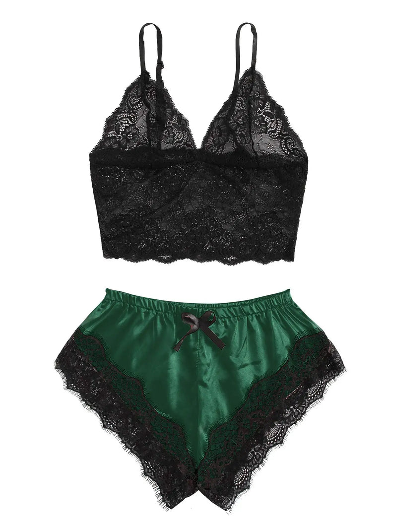 Pijama Feminino 2 Peças Poliéster