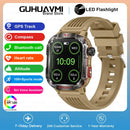 Smartwatch Militar GUHUAVMI com LED