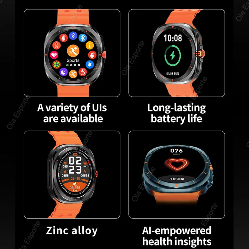 Smartwatch Ola Esporte 1.52” HD