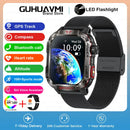 Smartwatch Militar GUHUAVMI com LED