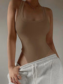 Body Feminino Sexy com Elastano