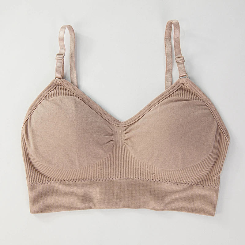 Top Esportivo Feminino Sem Costura - Qualidade PREMIUM