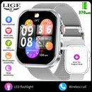 Smartwatch LIGE 2.01” – Tecnologia, Saúde e Conectividade