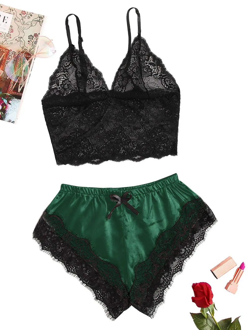 Pijama Feminino 2 Peças Poliéster