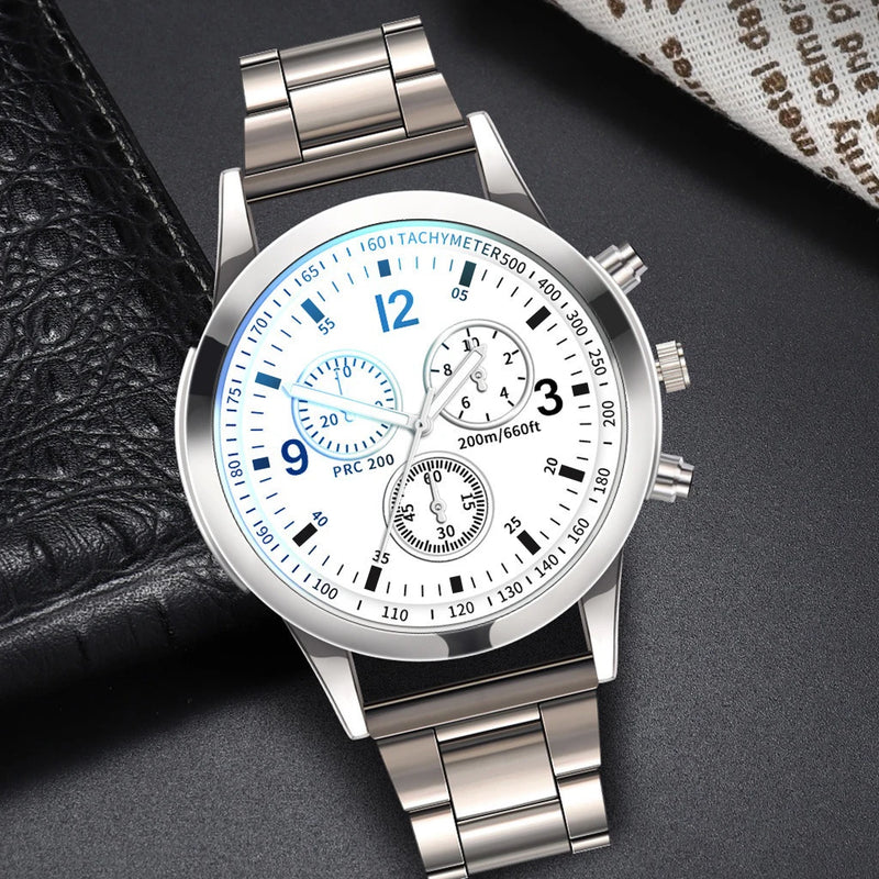 Relógio Masculino Casual + Pulseira