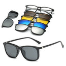 Óculos de Sol Unissex Polarizado – 5 Lentes Intercambiáveis UV400
