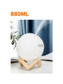 🌙💧 Umidificador de Ar e Luminária Lua 3D LED – Decoração e Bem-estar em um só produto