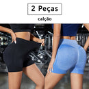 Short Feminino Sem Costura 2 PEÇAS