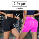 Short Feminino Sem Costura 2 PEÇAS