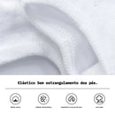 Kit 6 Pares Meias Cano Médio Unissex Antibacterianas e Antiodor