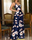 Macacão Feminino Floral Casual