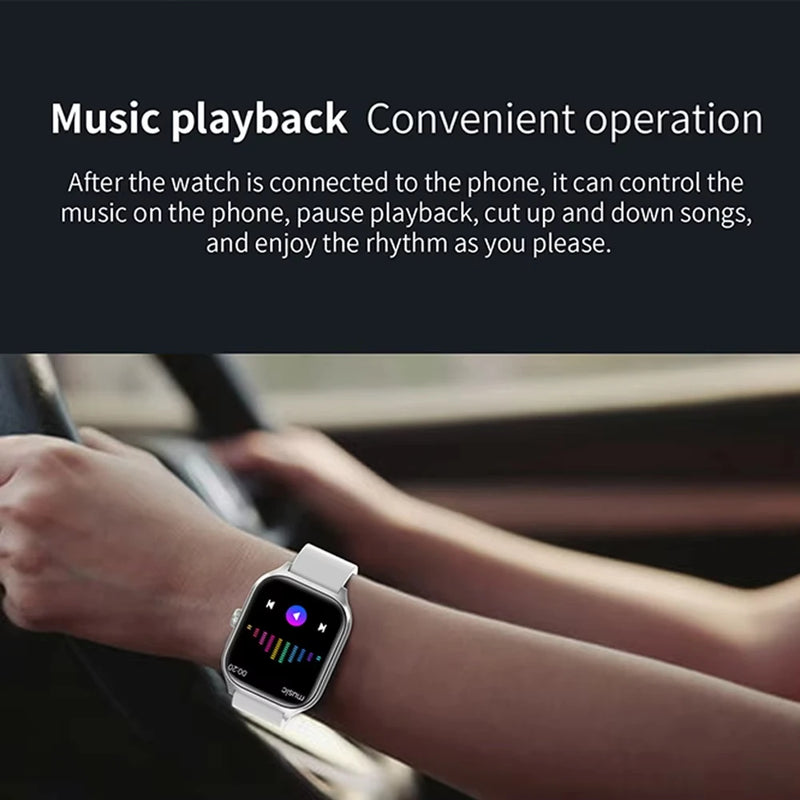 Smartwatch H9 – Tela 2.01” HD